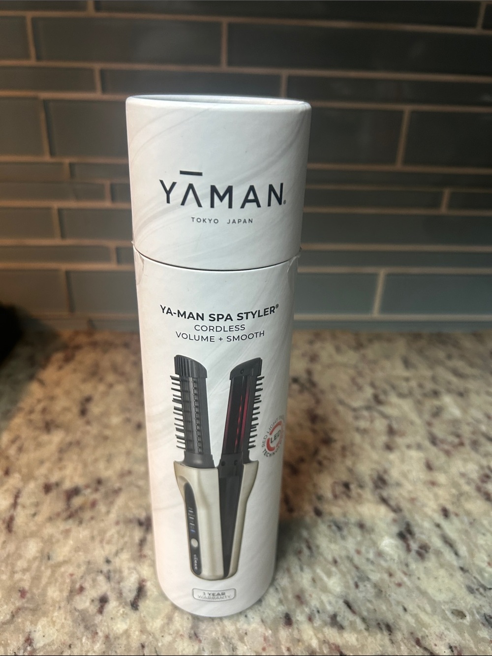 YAMAN Cordless Spa Styler Hair Volumizer & Straightener NEW OPEN BOX